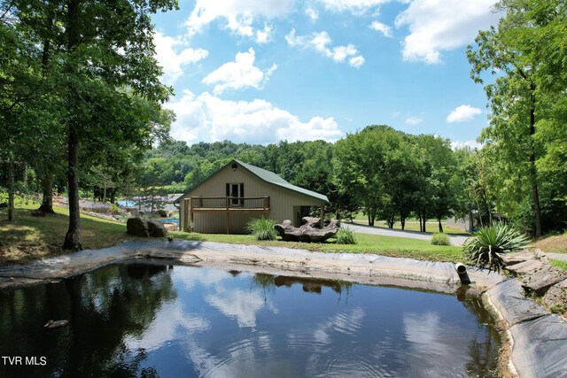 2044 Pigeon Creek Rd, Greeneville, TN 37743 - view of water feature featuring a pole building