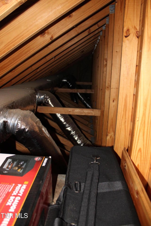 2044 Pigeon Creek Rd, Greeneville, TN 37743 - view of unfinished attic