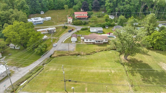drone / aerial view