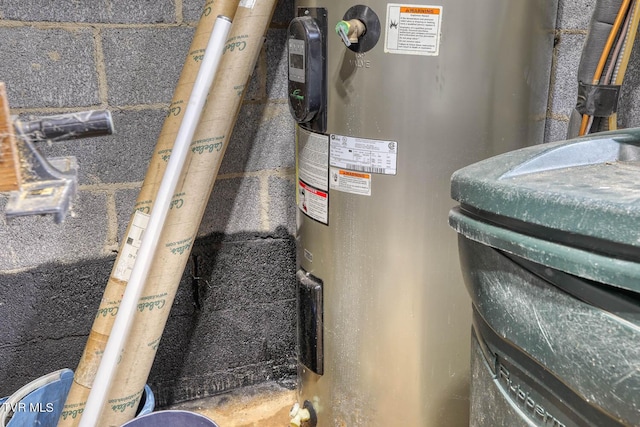 utilities with electric water heater