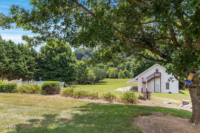 view of yard