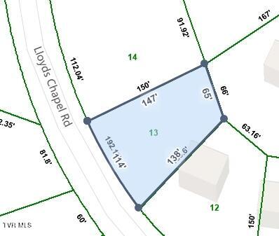 530 Lloyds Chapel Rd, Church Hill TN, 37642 land for sale