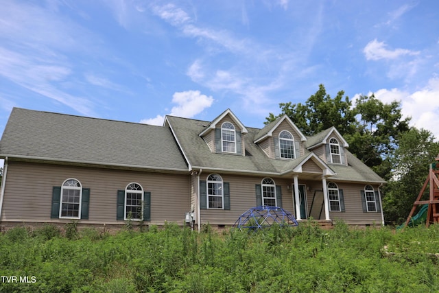 view of cape cod house