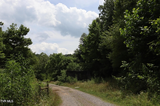 view of road