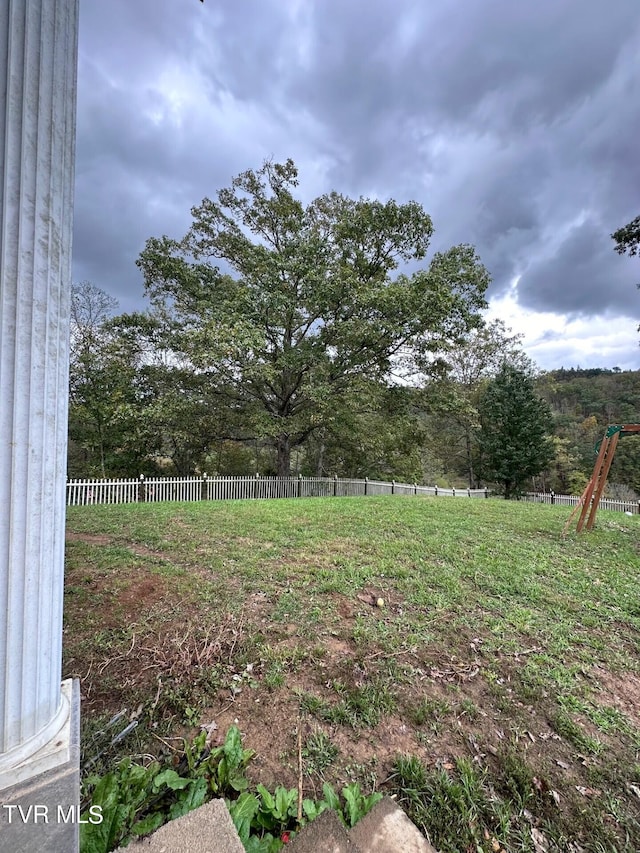 2497 Upper Copper Creek Rd, Castlewood, VA 24224 - view of yard with fence