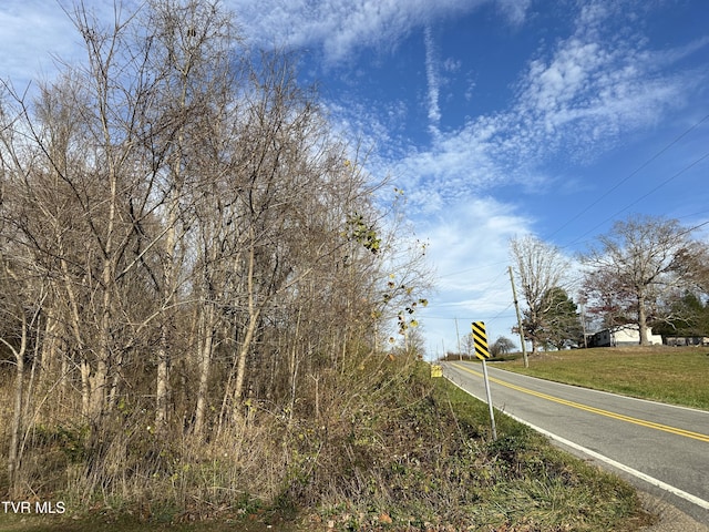 view of road