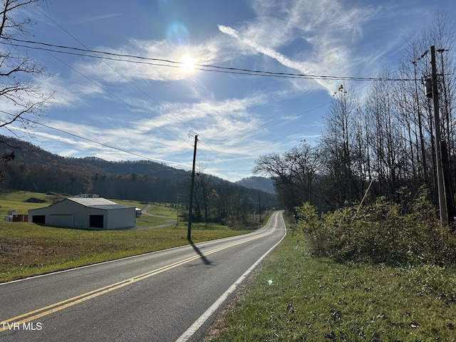 view of road