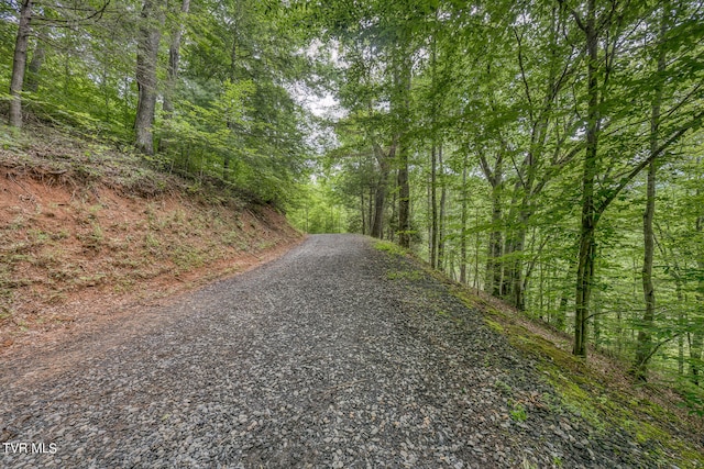 view of road