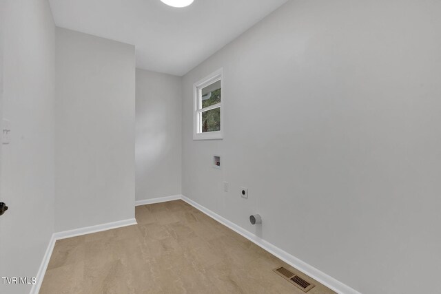 interior space with light wood-type flooring