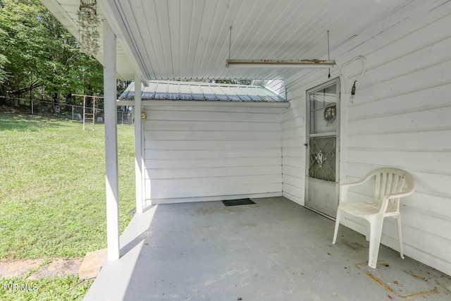 view of patio