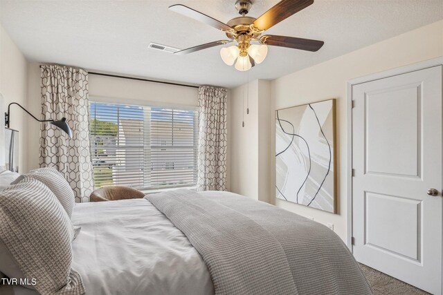 115 Raceday Center Dr Unit F-2, Bristol, TN 37620 - bedroom featuring carpet flooring and ceiling fan
