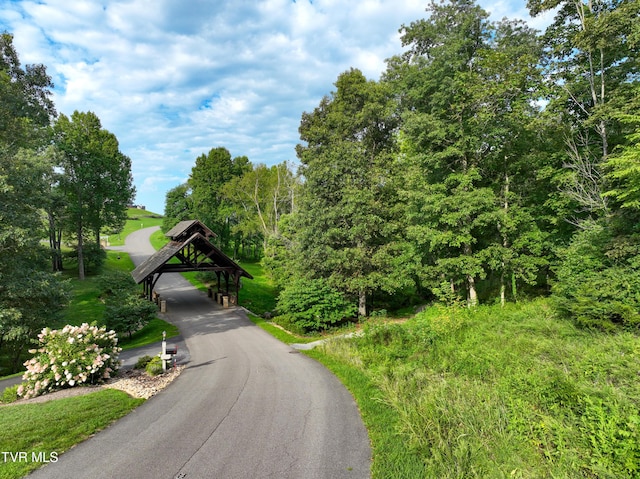 view of road