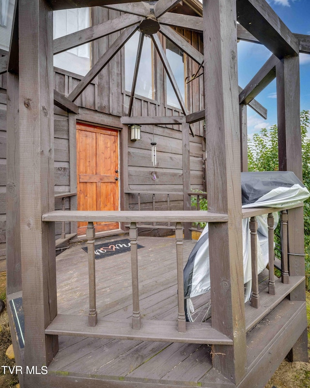 2390 W Allens Bridge Rd, Greeneville, TN 37743 - view of wooden terrace