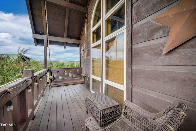 2390 W Allens Bridge Rd, Greeneville, TN 37743 - view of wooden terrace