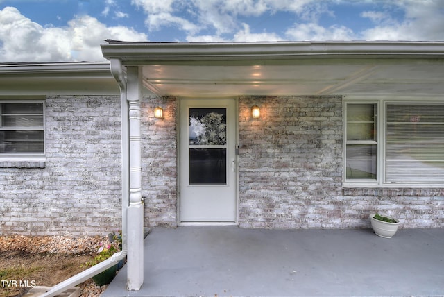 view of property entrance