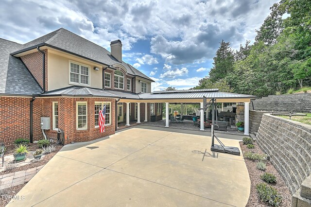 view of rear view of house