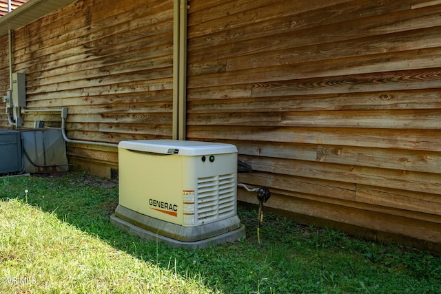 exterior details featuring a power unit