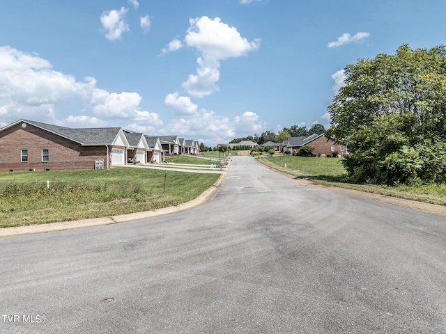 view of street with a residential view