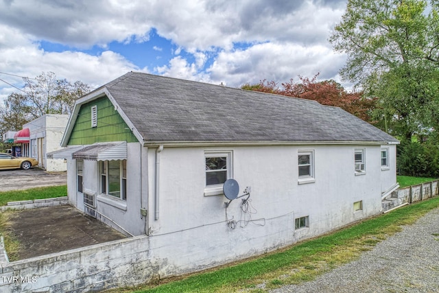 view of property exterior