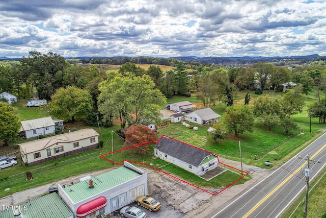 drone / aerial view