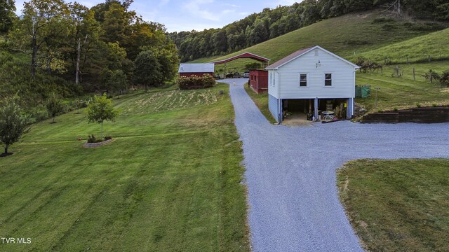 bird's eye view