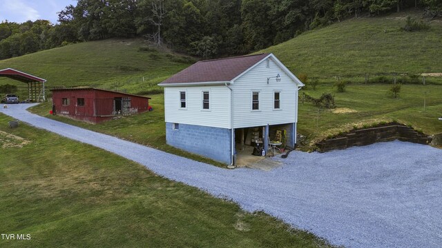 aerial view