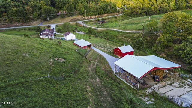 drone / aerial view