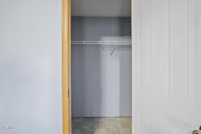 view of closet