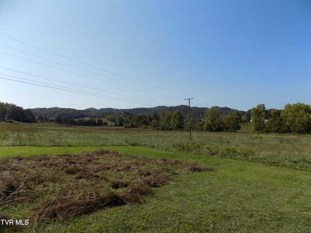 exterior space featuring a rural view