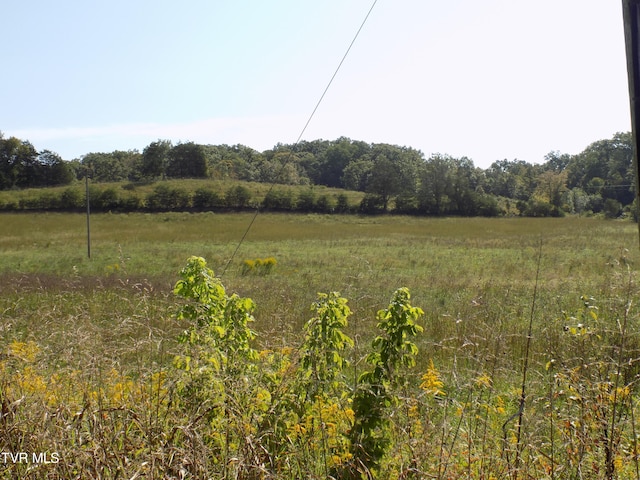 view of nature with a rural view