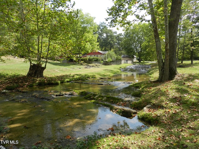 view of water feature