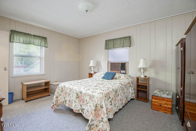 bedroom featuring carpet floors