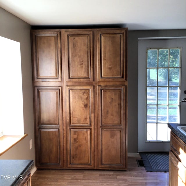 room details with hardwood / wood-style floors