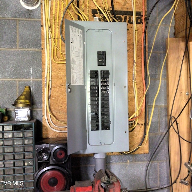 utilities with electric panel