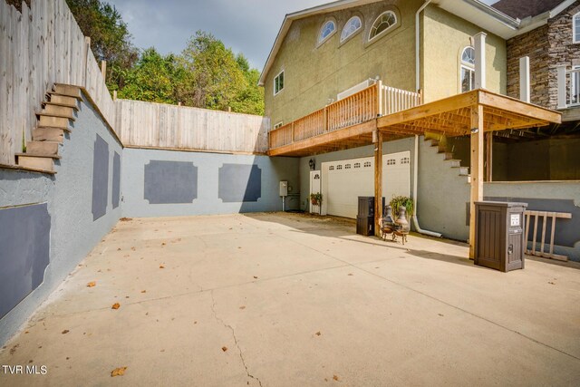 view of home's exterior featuring a patio area