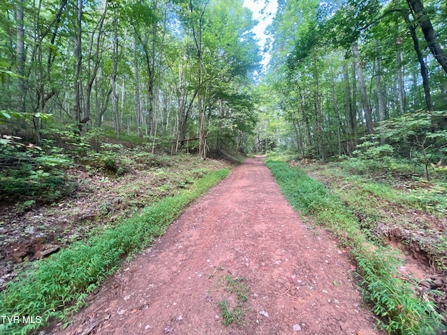 view of road