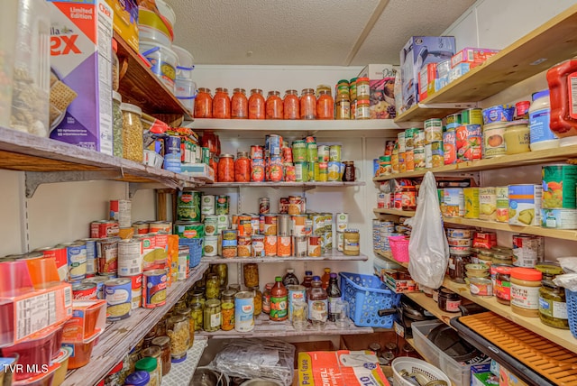 view of pantry