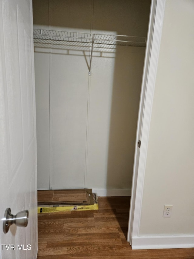 view of closet