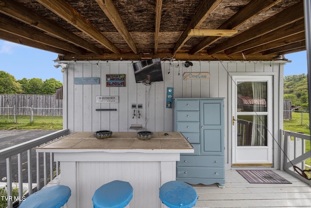 300 Wimberly Way, Bristol, TN 37620 - wooden deck featuring fence