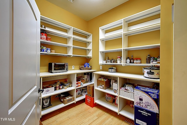 view of pantry