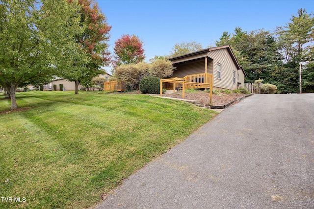 506 Pilgrim Ct Unit B, Johnson City, TN 37601 - exterior space with fence and aphalt driveway