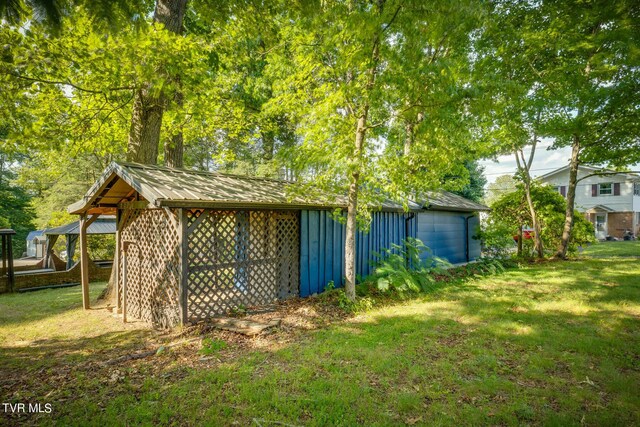 120 Rock Rd, Bristol, TN 37620 - view of outbuilding with an outbuilding