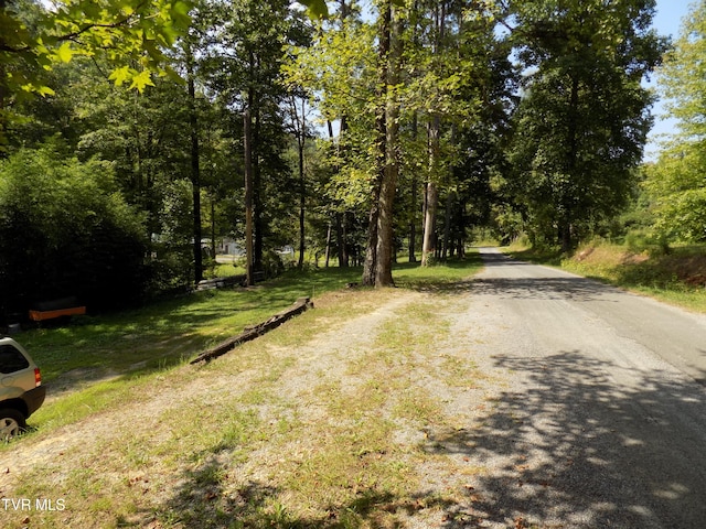 view of road