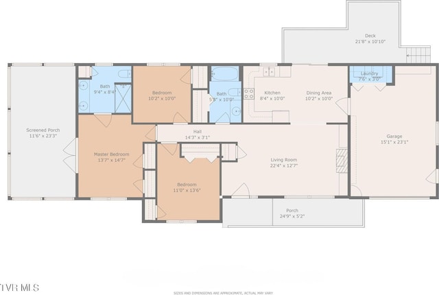 105 Buckner Dr, Roan Mountain, TN 37687 - floor plan