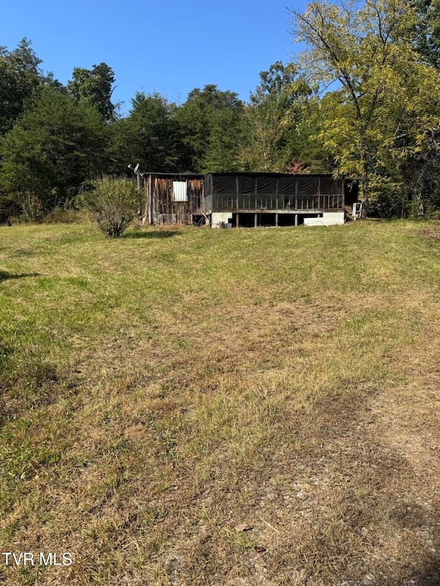 view of yard