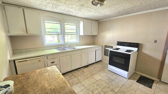 10 Powell Valley Rd, Big Stone Gap, VA 24219 - kitchen featuring electric range, white dishwasher, and light countertops