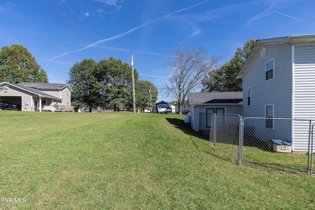 view of yard