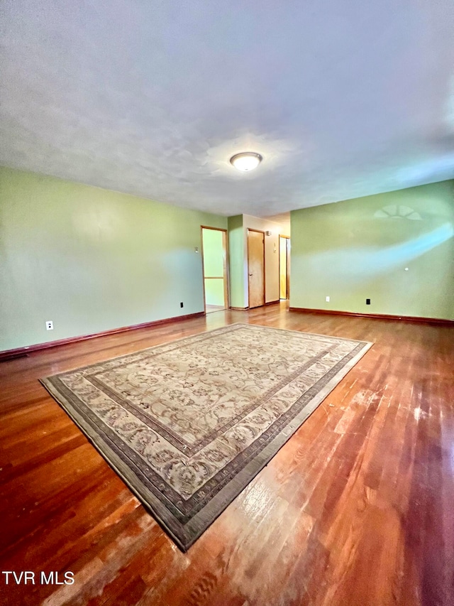 interior space with wood-type flooring