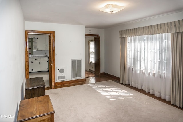 1021 Tusculum Blvd, Greeneville, TN 37745 - empty room featuring wood finished floors, baseboards, and visible vents