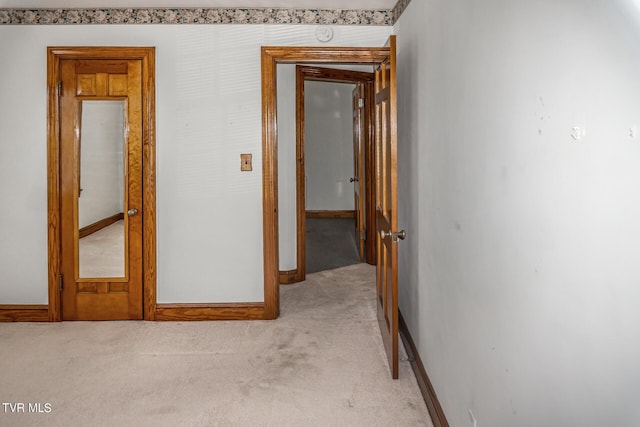 1021 Tusculum Blvd, Greeneville, TN 37745 - corridor featuring baseboards and light colored carpet